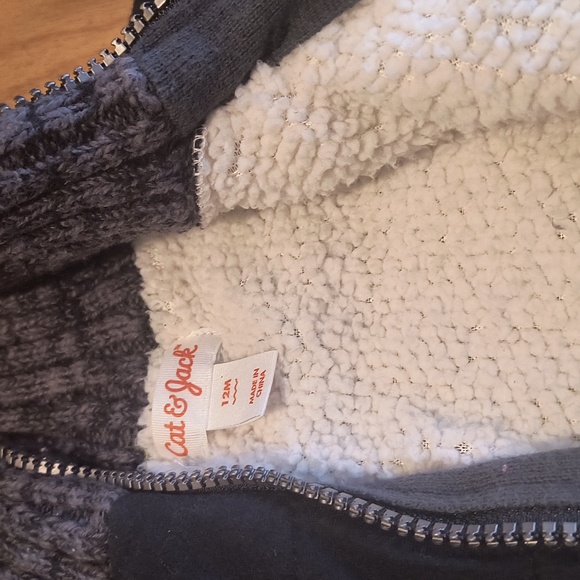 Colorblock sweater jacket - Picture 2 of 2